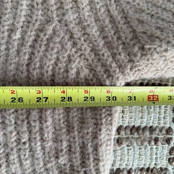 Jenni Kayne Alpaca Cocoon Cardigan Sweater Size XXL Cream - Picture 6 of 8